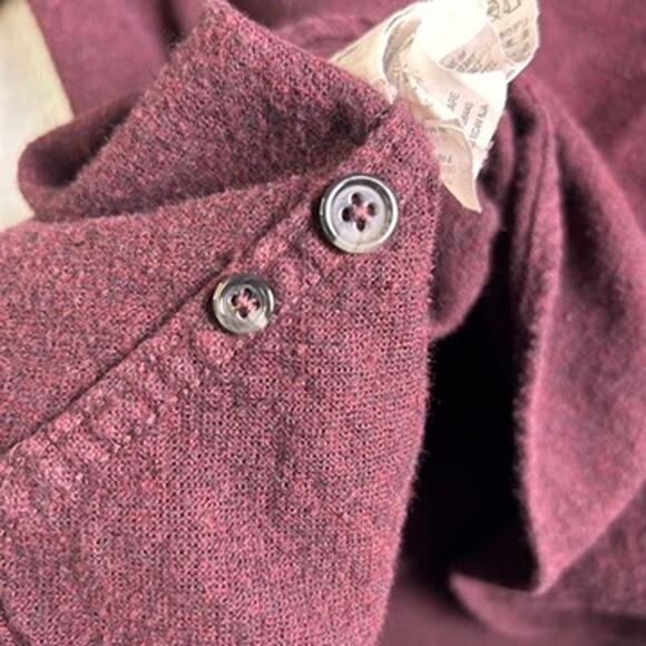 J. Crew Wool Button Down Mens Small Leather Elbow Patches Soft Fall Flannel - Picture 8 of 10